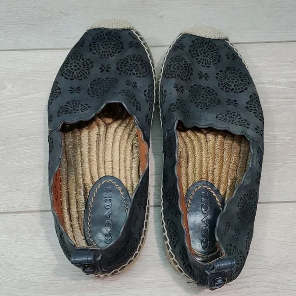 Coach Womens Leather Loafer Sz 7.5 - Picture 7 of 14